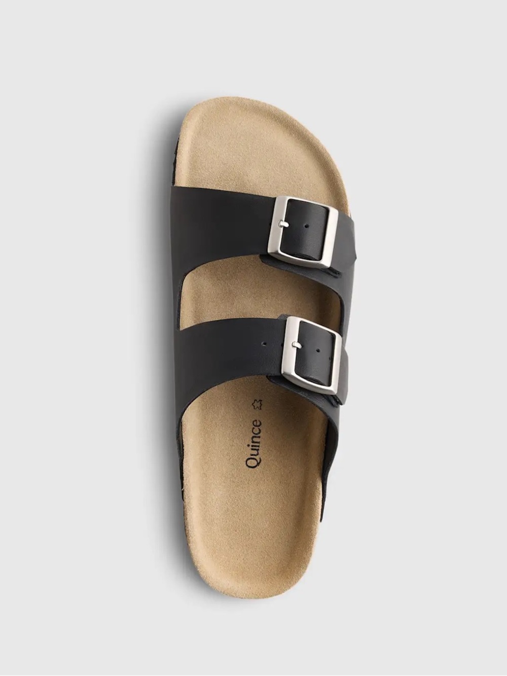 Napa Leather Double Buckle Sandal